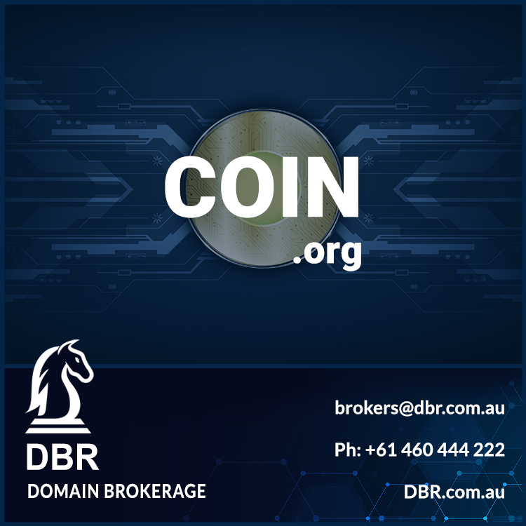 Coin.org crypto domain for sale